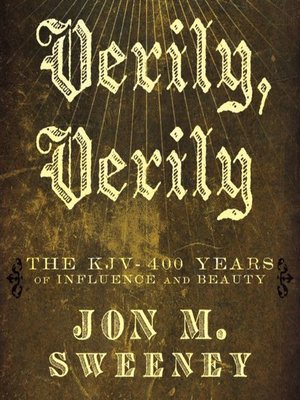 cover image of Verily, Verily